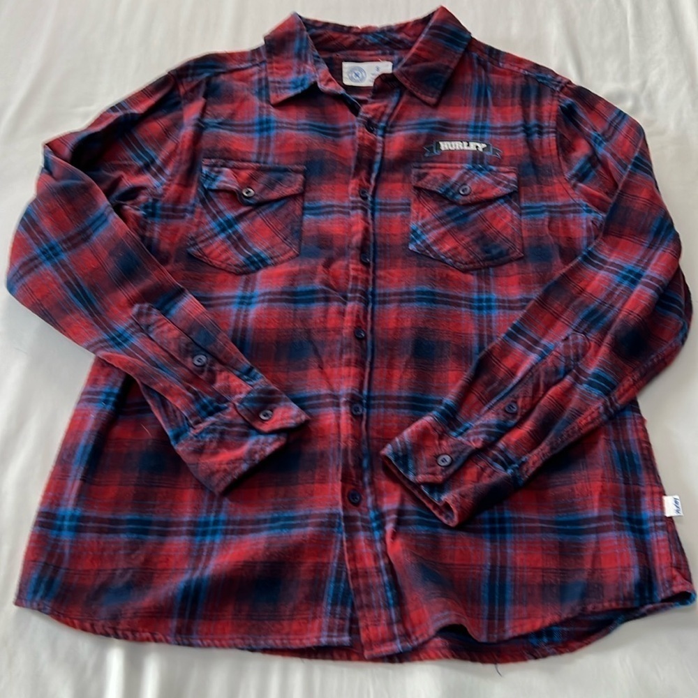 Hurley Red/Blue Flannel